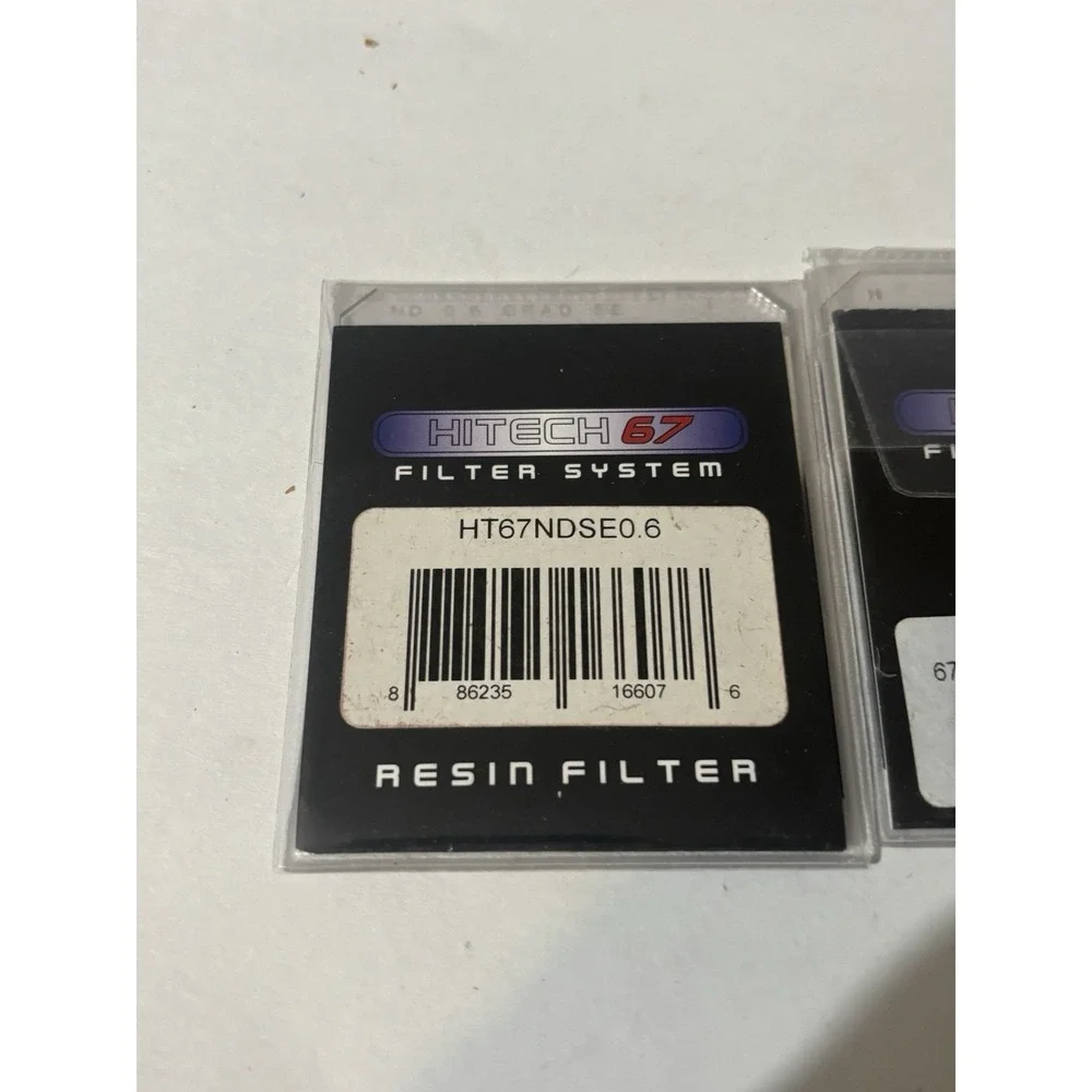 Formatt-Hitech 67mm Resin Filter HT67NDSE1.2 + HT67NDSE0.6 2 Lot See Picture